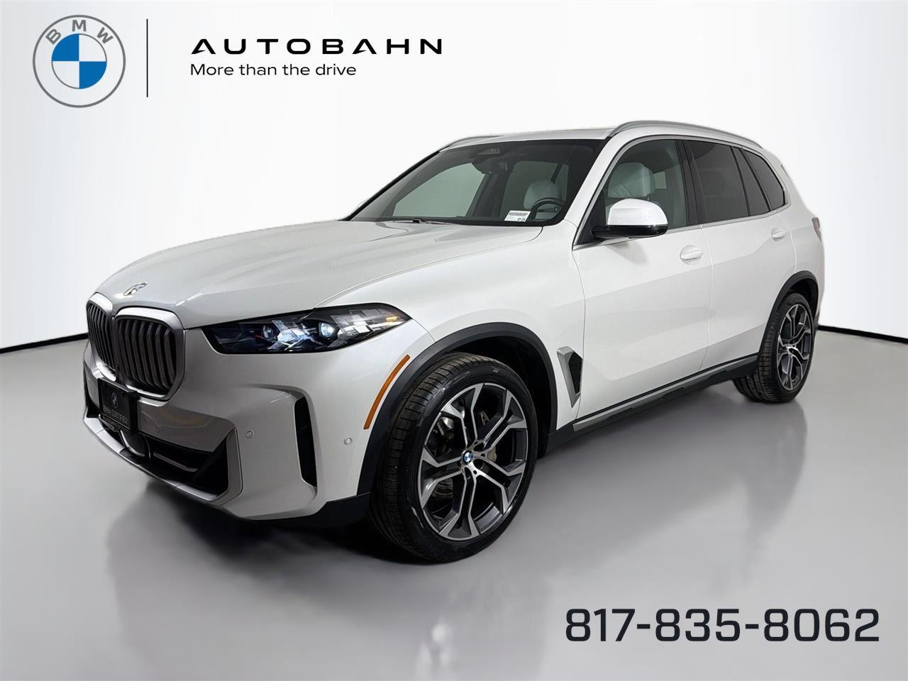 Mineral White Metallic 2024 BMW X5 xDrive40i AWD SUV / Crossover All-Wheel Drive Automatic