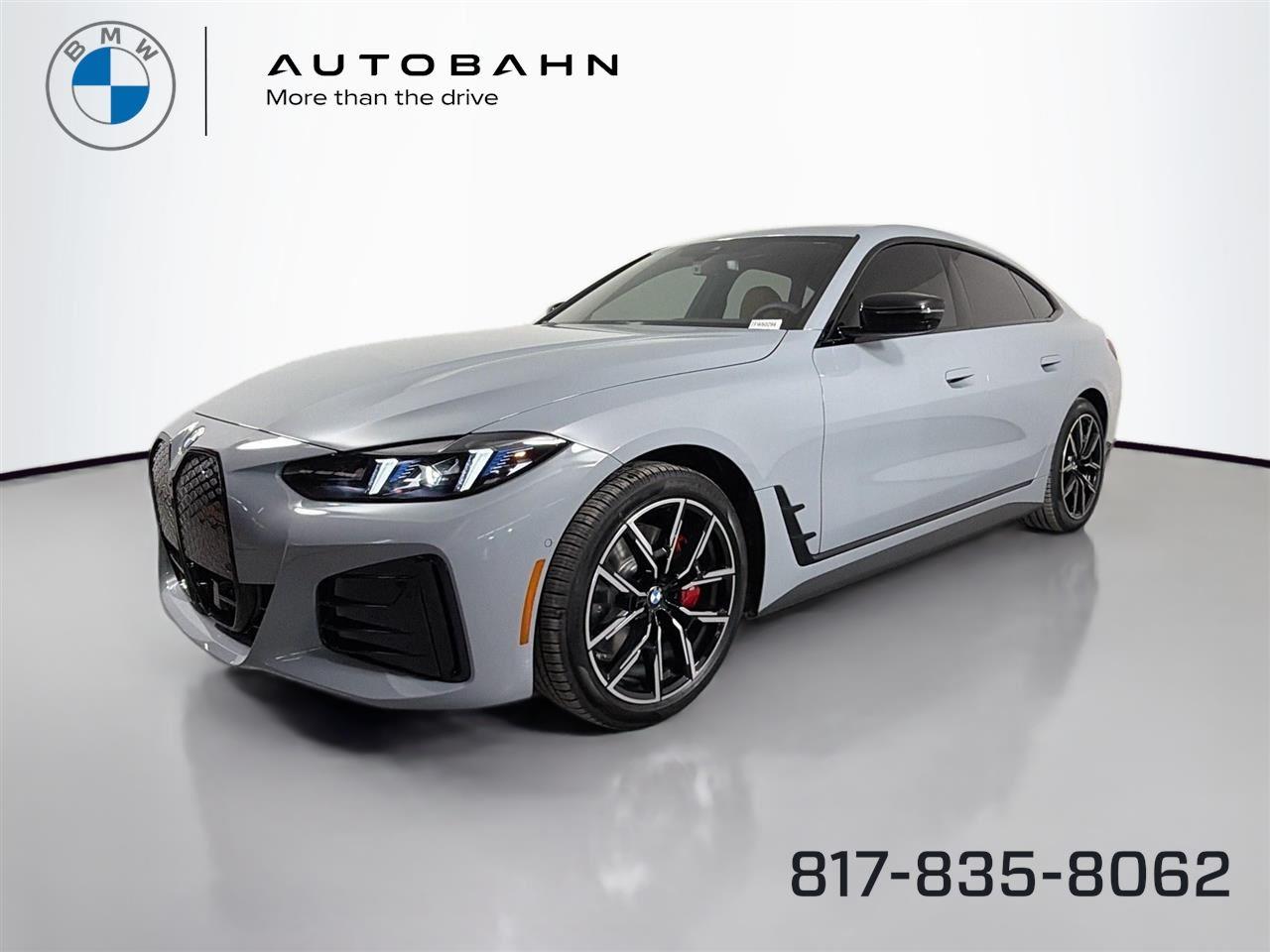 Gray (Brooklyn Grey Metallic) 2026 BMW i4 Sedan Rear-Wheel Drive Automatic