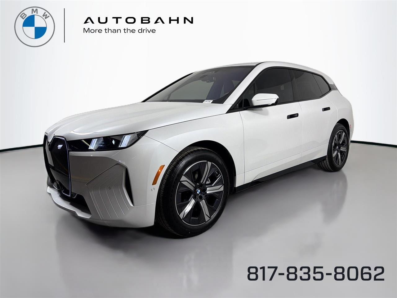Mineral White Metallic 2026 BMW iX xDrive45 SUV / Crossover All-Wheel Drive Automatic