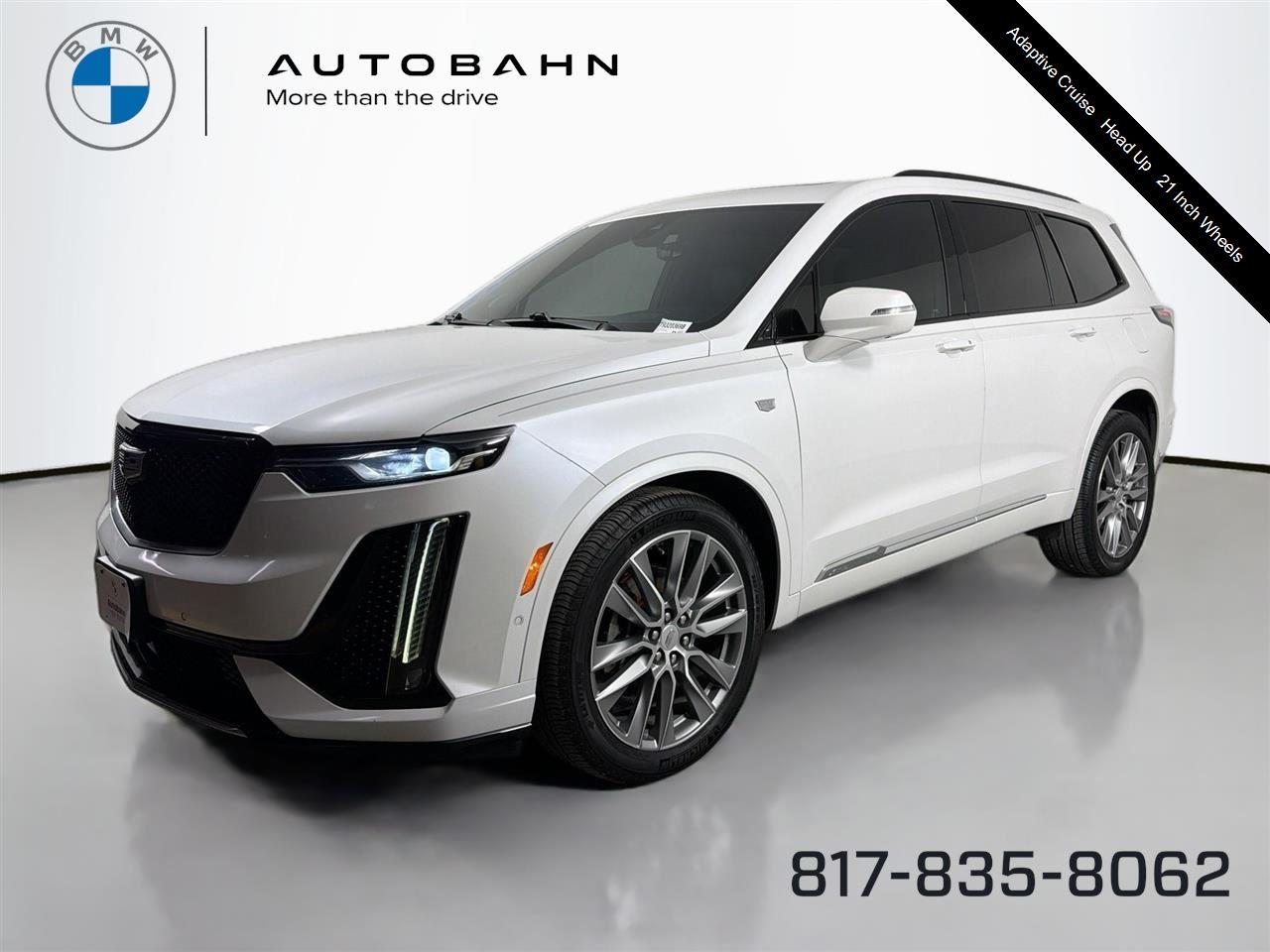Crystal White Tricoat 2020 Cadillac XT6 Sport AWD SUV / Crossover Four-Wheel Drive 9-Speed Automatic