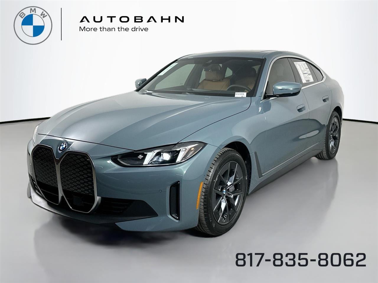 Cape York Green Metallic 2025 BMW i4 eDrive40 Gran Coupe FWD Sedan Rear-Wheel Drive Automatic