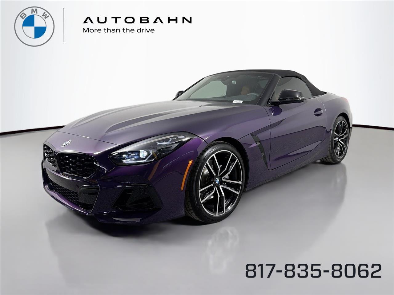 Thundernight Metallic 2026 BMW Z4 sDrive30i RWD Convertible Rear-Wheel Drive Automatic