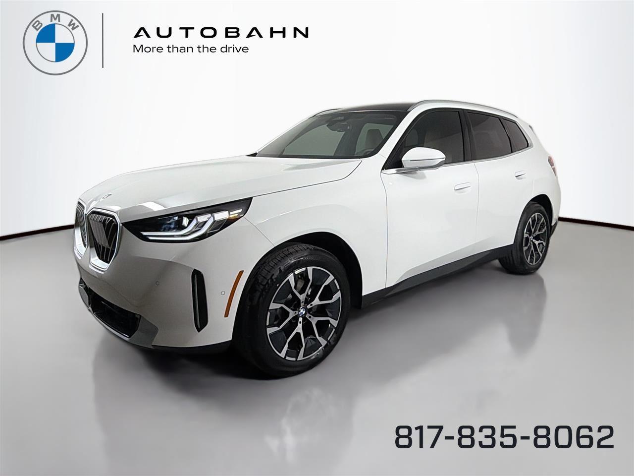 Alpine White 2026 BMW X3 30 xDrive SUV / Crossover All-Wheel Drive Automatic