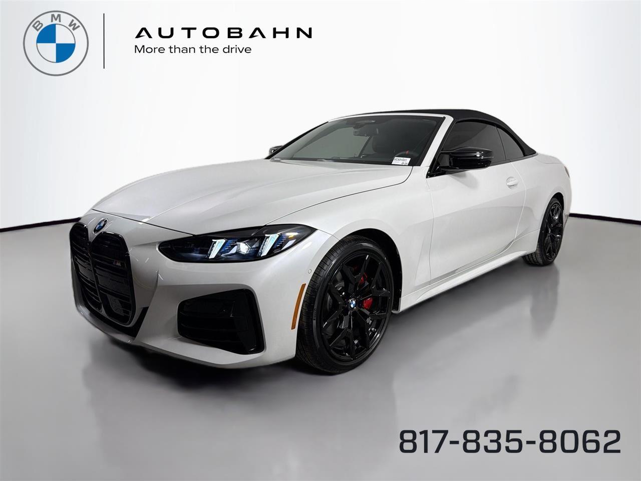 Mineral White Metallic 2027 BMW 4 Series M440i Convertible xDrive Convertible All-Wheel Drive Automatic