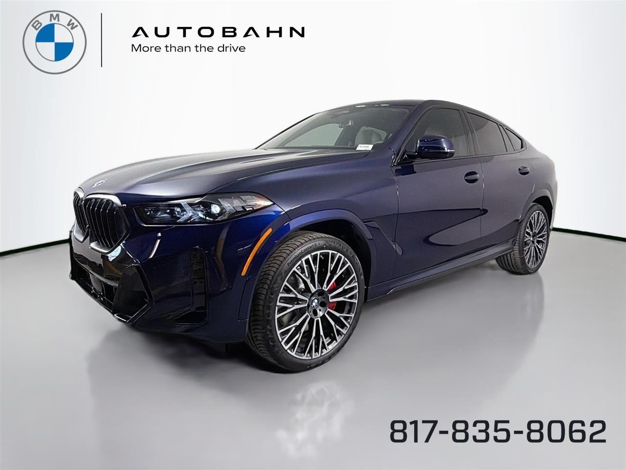 Tanzanite Blue II Metallic 2027 BMW X6 xDrive40i SUV / Crossover All-Wheel Drive Automatic