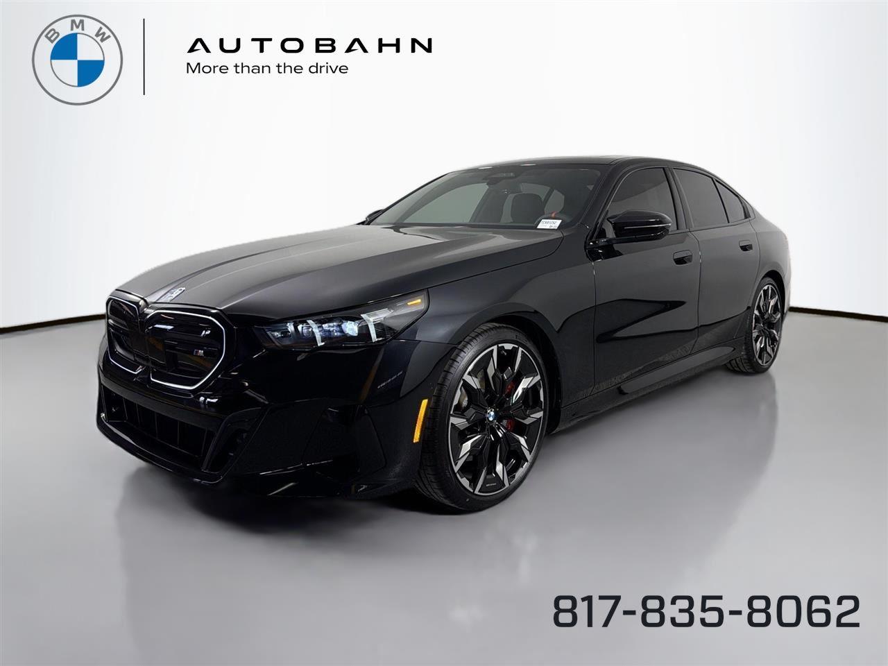 Black Sapphire Metallic 2026 BMW i5 M60 AWD Sedan Automatic