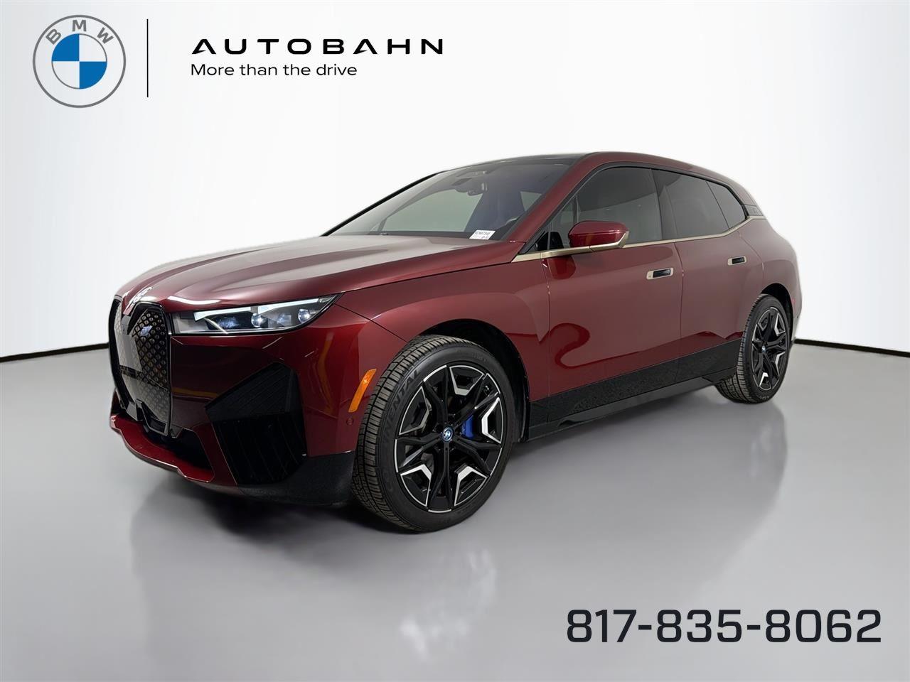 Aventurin Red Metallic 2024 BMW iX xDrive50 AWD SUV / Crossover All-Wheel Drive Automatic