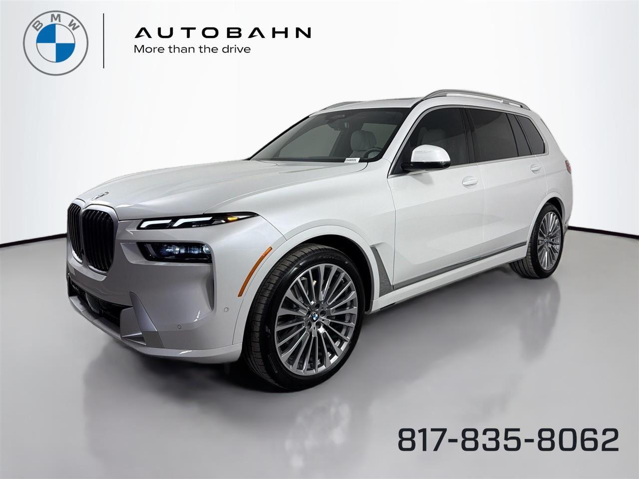 Mineral White Metallic 2027 BMW X7 xDrive40i SUV / Crossover All-Wheel Drive Automatic