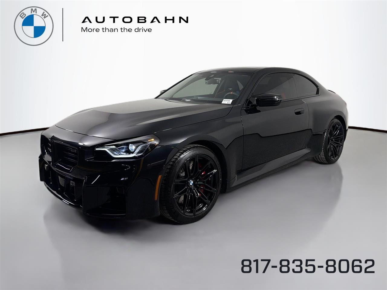 Black Sapphire Metallic 2026 BMW M2 RWD Coupe Rear-Wheel Drive Automatic