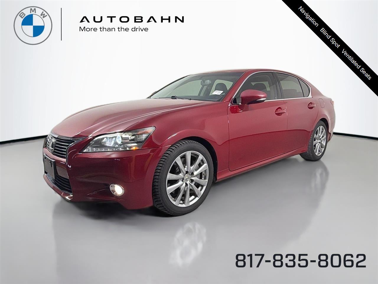 Riviera Red 2015 Lexus GS 350 Crafted Line RWD Sedan Rear-Wheel Drive Automatic
