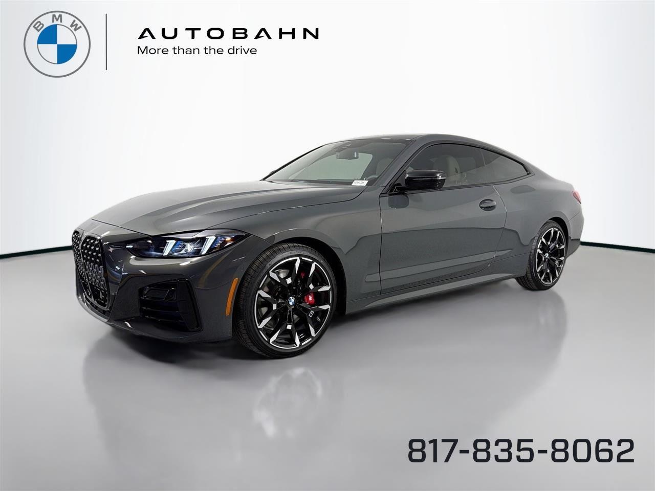 Gray (Dravit Grey Metallic) 2026 BMW 4 Series Coupe All-Wheel Drive Automatic