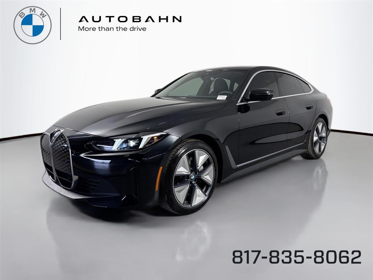 Black Sapphire Metallic 2026 BMW i4 Sedan All-Wheel Drive Automatic