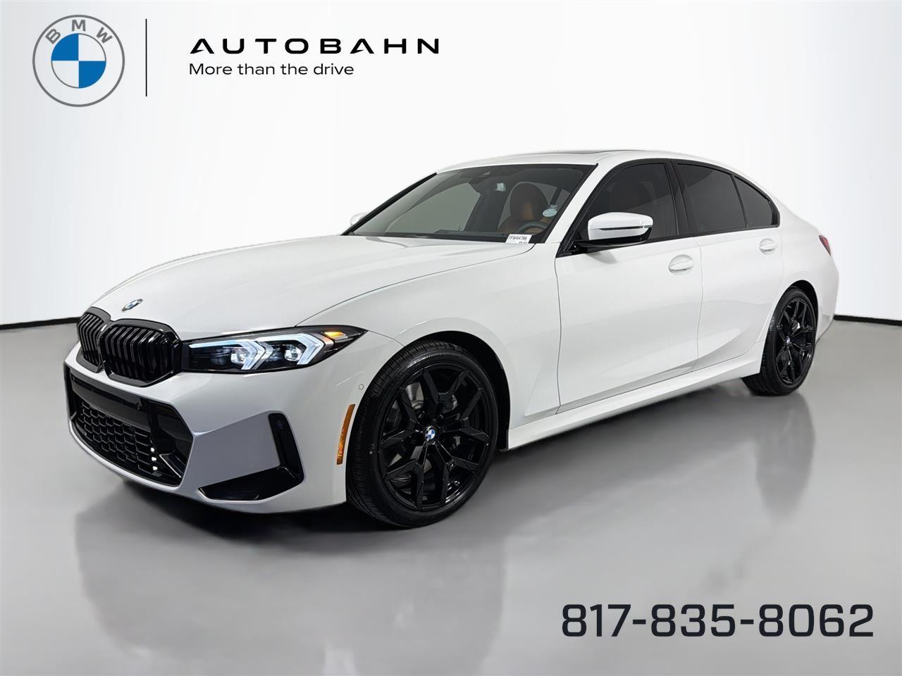 Alpine White 2026 BMW 3 Series Sedan Rear-Wheel Drive 8-Speed Automatic