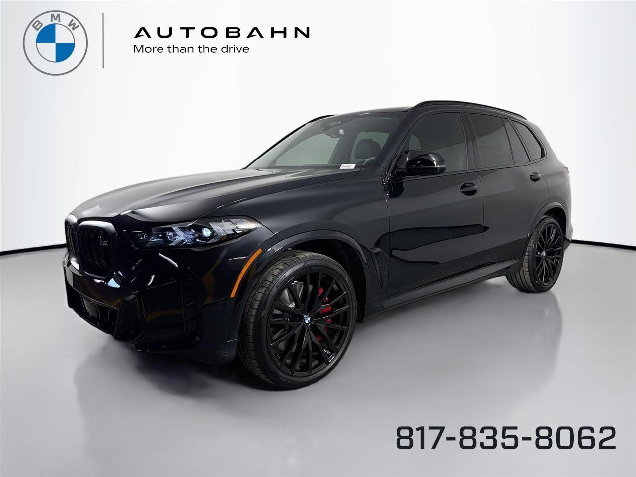 Black Sapphire Metallic 2026 BMW X5 SUV / Crossover All-Wheel Drive Automatic