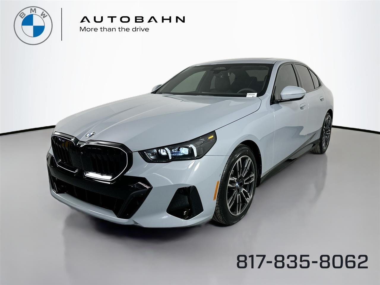 Gray (Brooklyn Grey Metallic) 2026 BMW 5 Series Sedan All-Wheel Drive Automatic