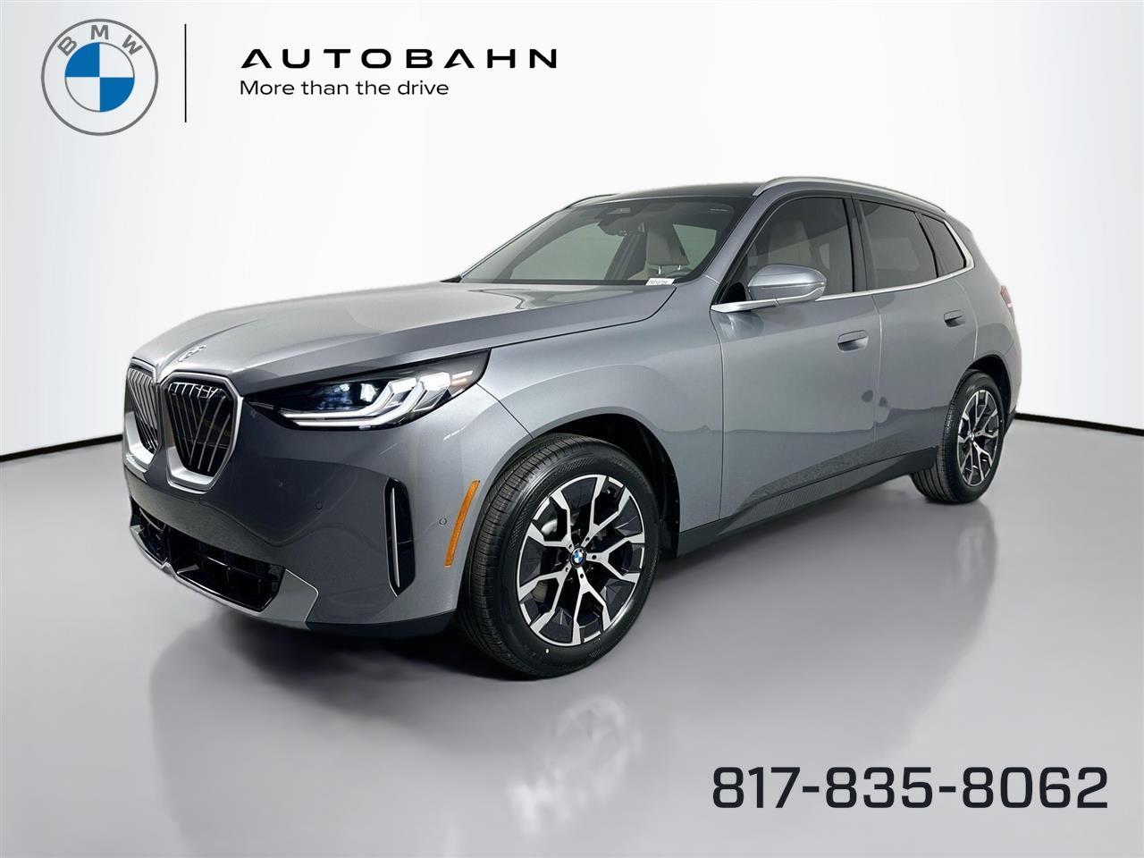 Gray (Skyscraper Grey Metallic) 2026 BMW X3 SUV / Crossover All-Wheel Drive Automatic