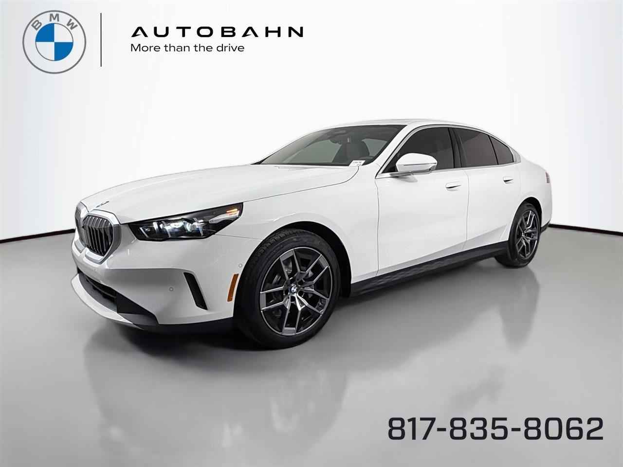 Alpine White 2026 BMW 5 Series Sedan Rear-Wheel Drive Automatic