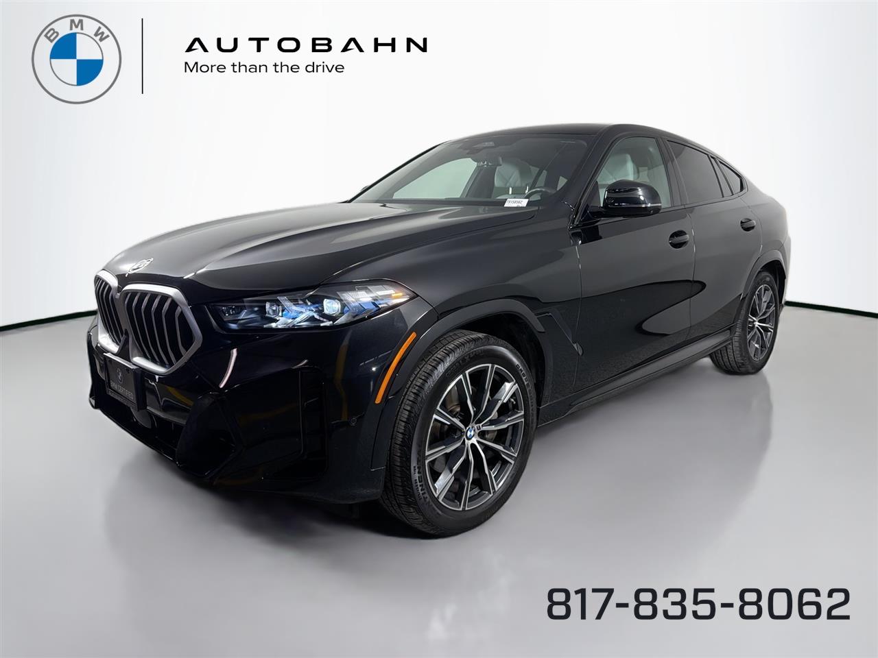 Black Sapphire Metallic 2026 BMW X6 SUV / Crossover All-Wheel Drive Automatic