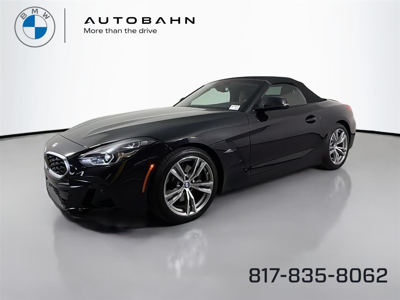 Black Sapphire Metallic 2023 BMW Z4 Convertible Rear-Wheel Drive Automatic