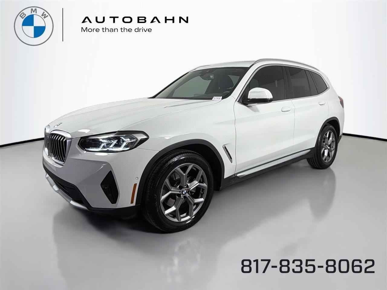 Alpine White 2023 BMW X3 SUV / Crossover Rear-Wheel Drive Automatic
