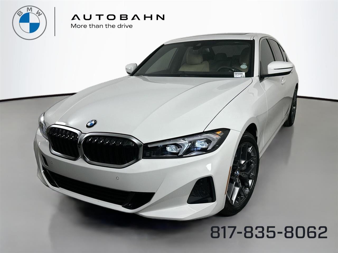 Alpine White 2026 BMW 3 Series Sedan Rear-Wheel Drive Automatic