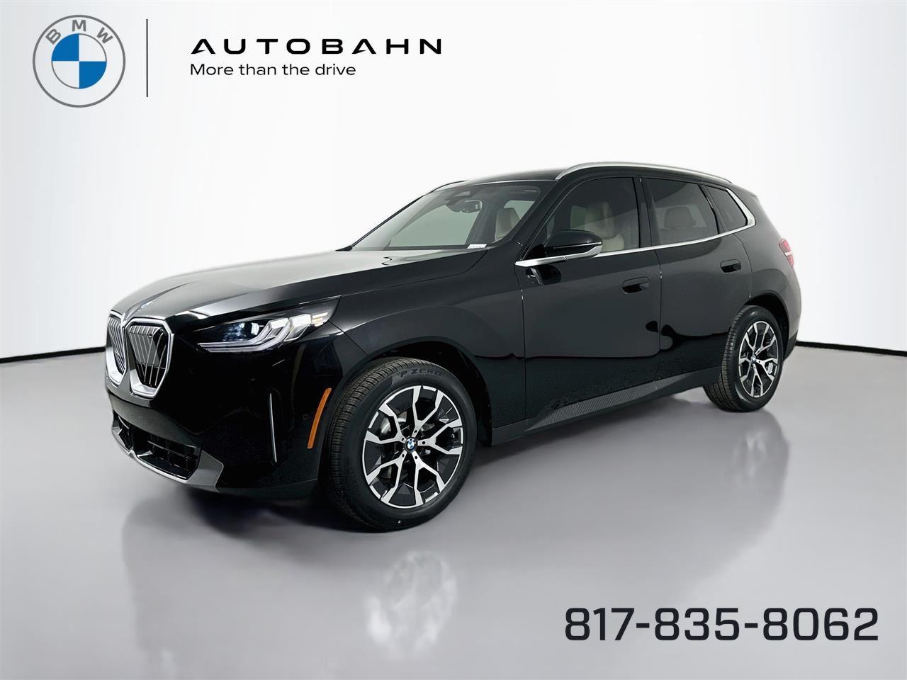 Black Sapphire Metallic 2026 BMW X3 SUV / Crossover All-Wheel Drive Automatic