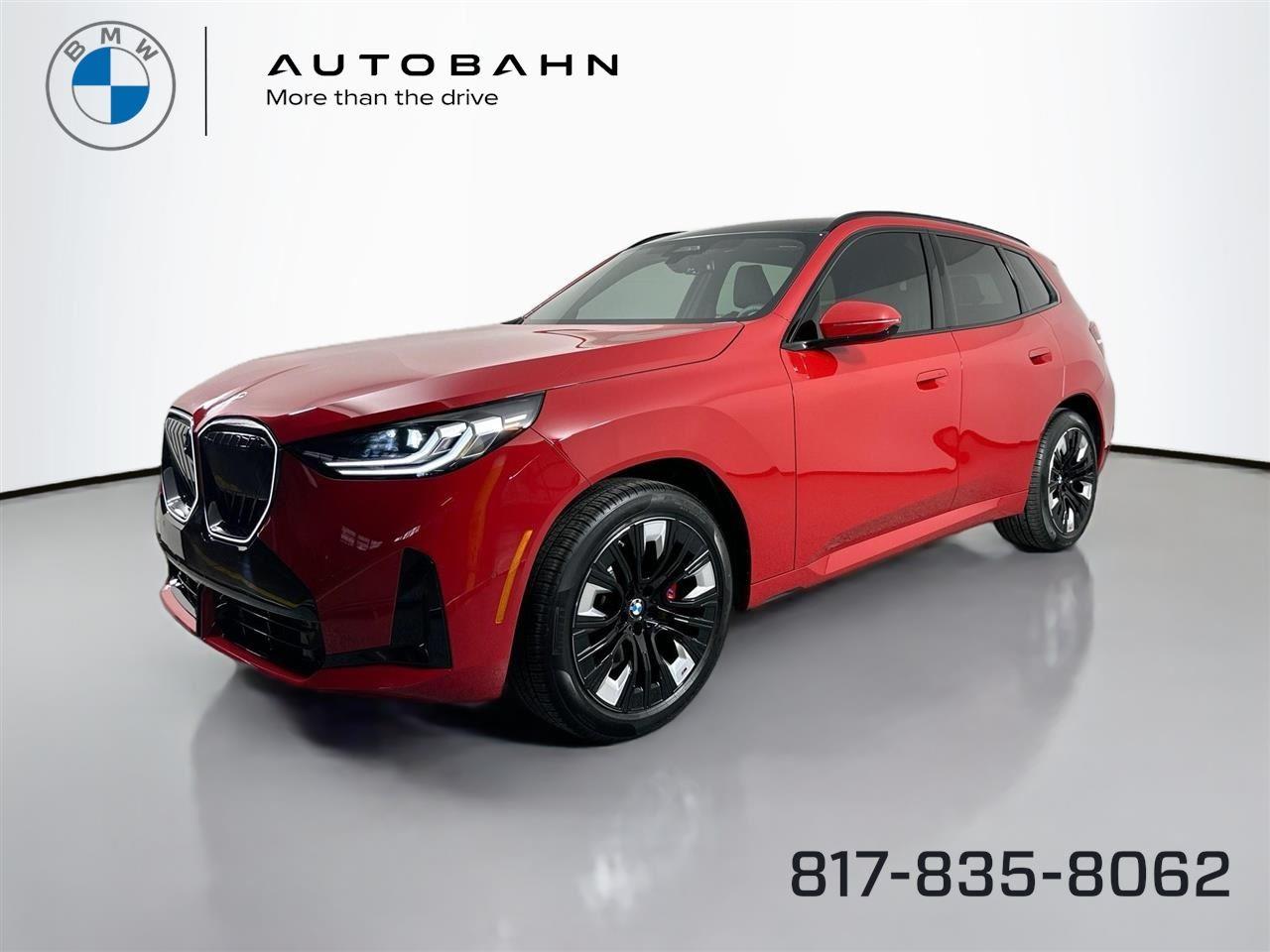 Melbourne Red 2026 BMW X3 SUV / Crossover All-Wheel Drive Automatic