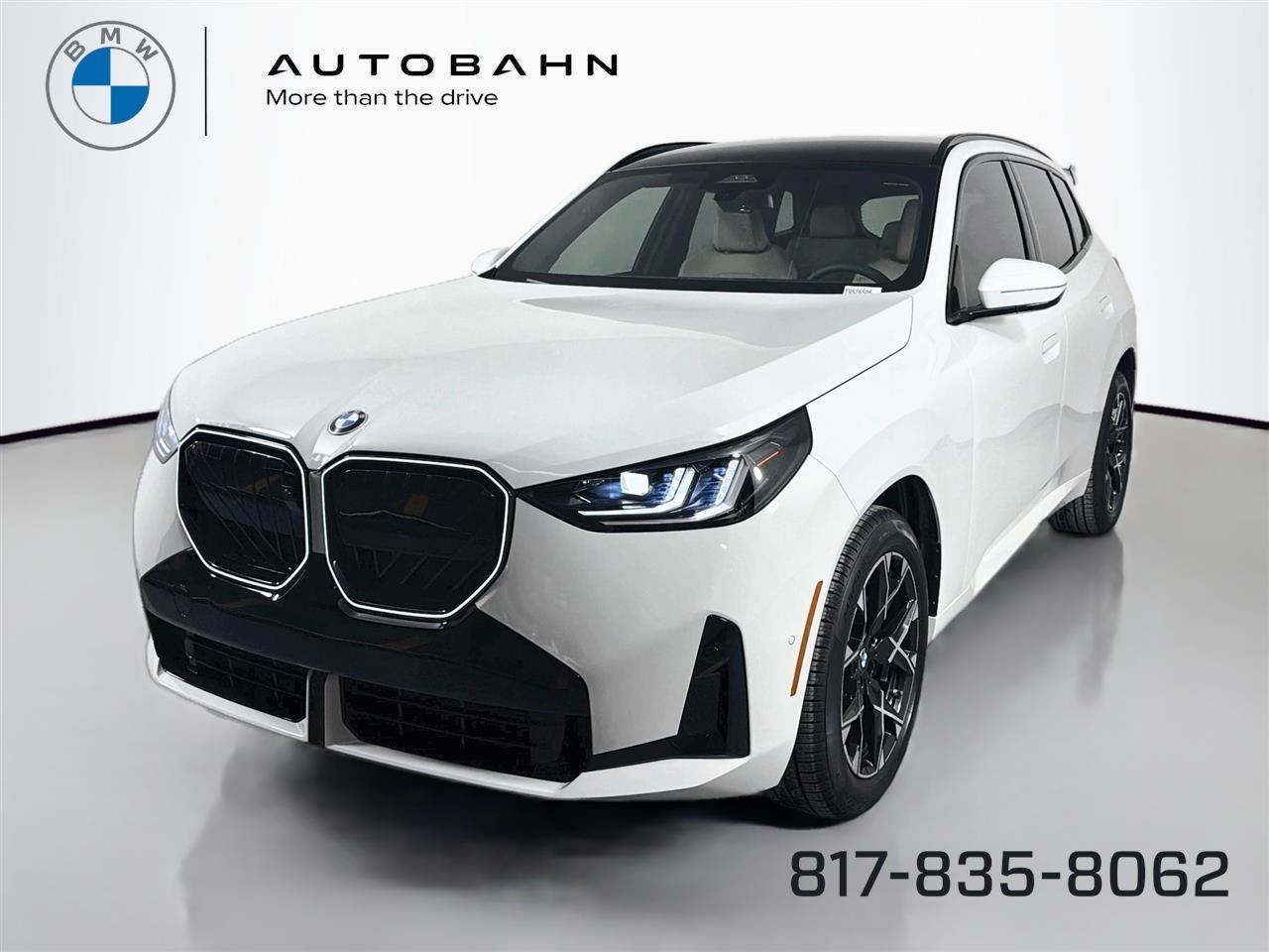 Alpine White 2026 BMW X3 SUV / Crossover All-Wheel Drive Automatic