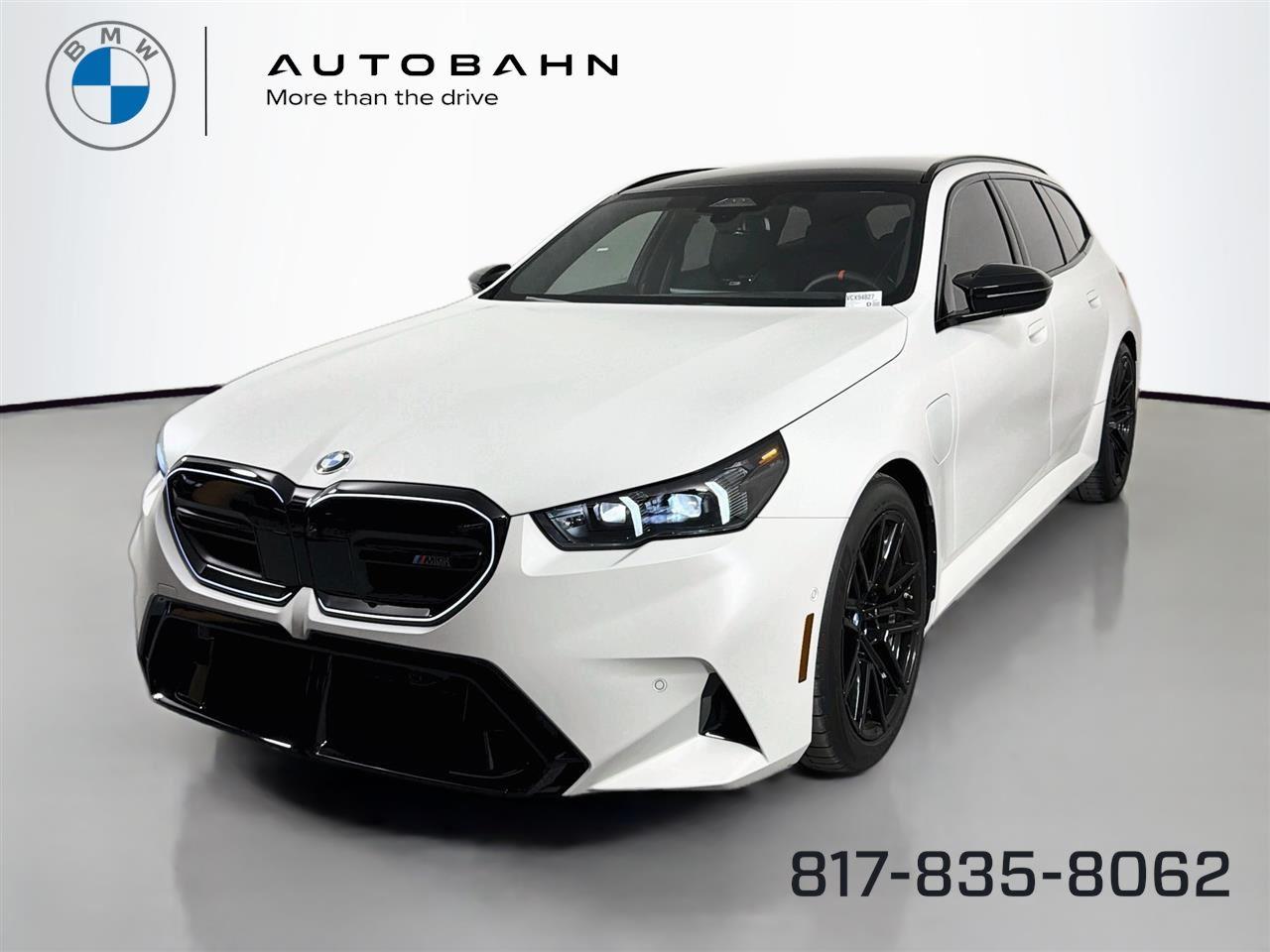 Alpine White 2027 BMW M5 Wagon All-Wheel Drive Automatic