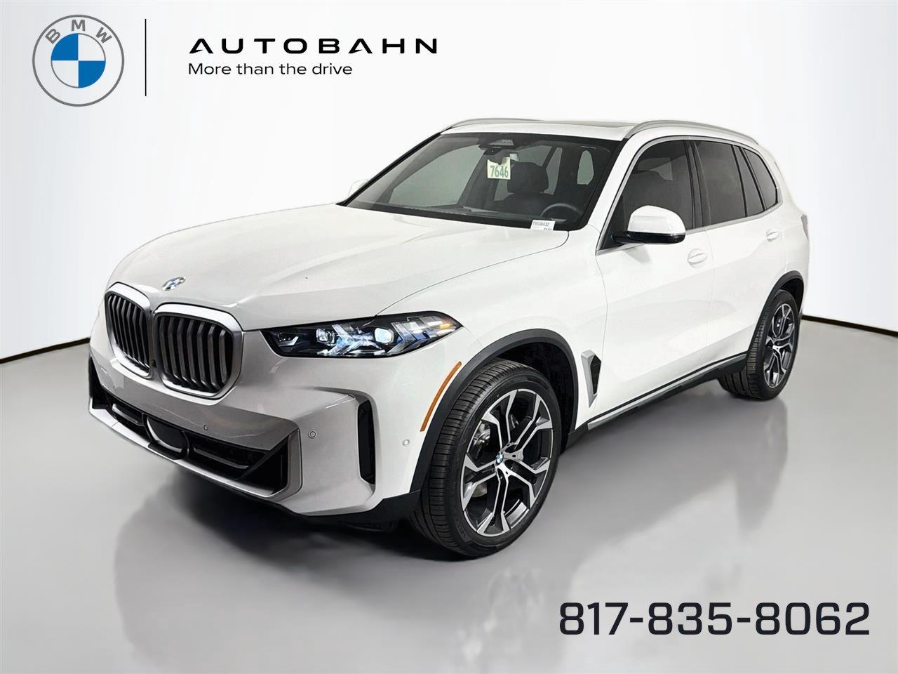 Alpine White 2026 BMW X5 SUV / Crossover Rear-Wheel Drive Automatic