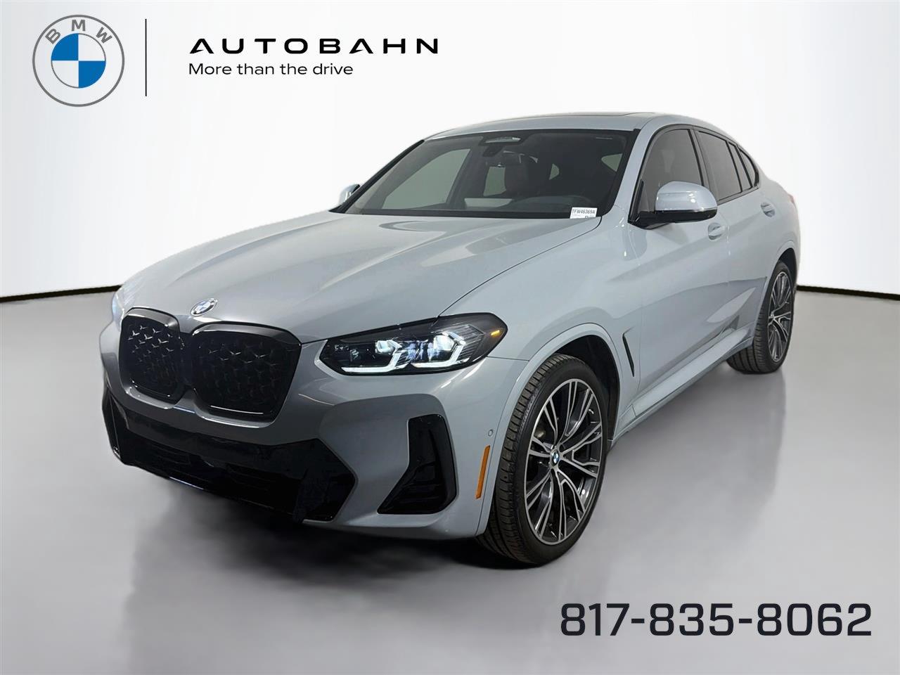 Gray (Brooklyn Grey Metallic) 2025 BMW X4 SUV / Crossover All-Wheel Drive Automatic
