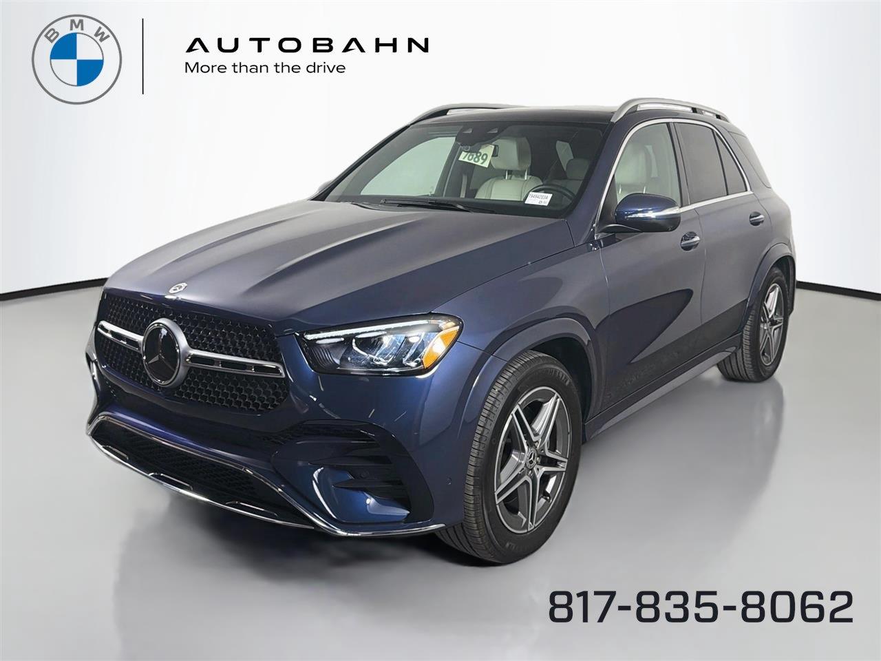 Twilight Blue Metallic 2024 Mercedes-Benz GLE SUV / Crossover All-Wheel Drive Automatic