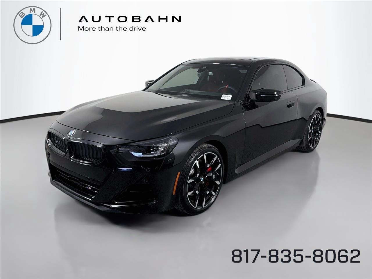 Black Sapphire Metallic 2026 BMW 2 Series Coupe Rear-Wheel Drive Automatic