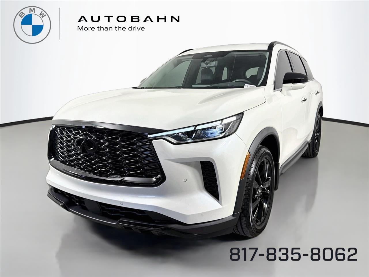 Majestic White 2023 INFINITI QX60 SUV / Crossover Front-Wheel Drive Automatic