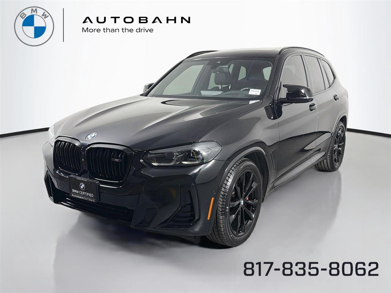 Black Sapphire Metallic 2023 BMW X3 SUV / Crossover All-Wheel Drive Automatic