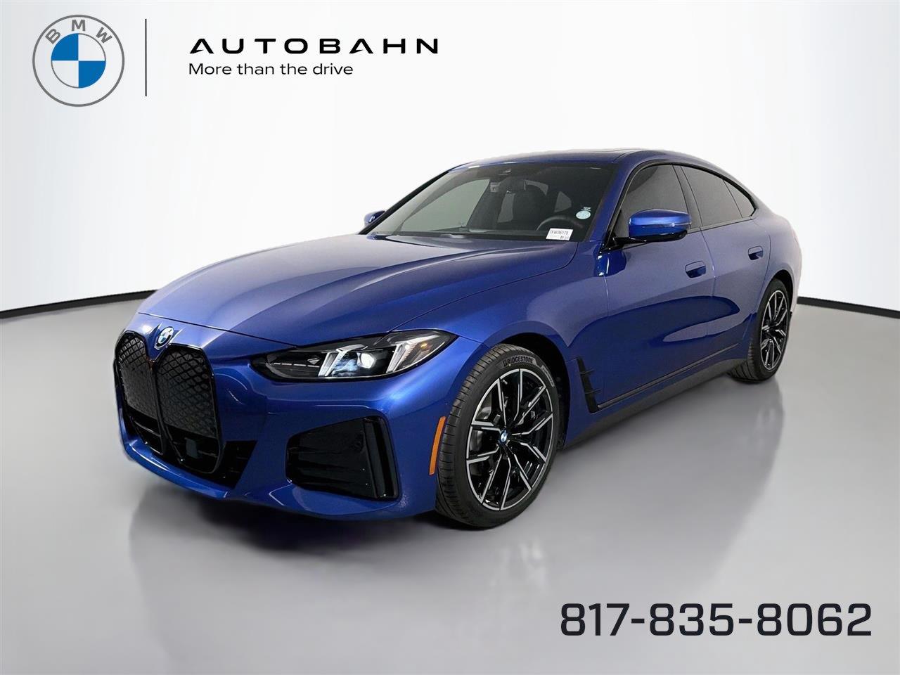 Portimao Blue Metallic 2026 BMW i4 Sedan Rear-Wheel Drive Automatic