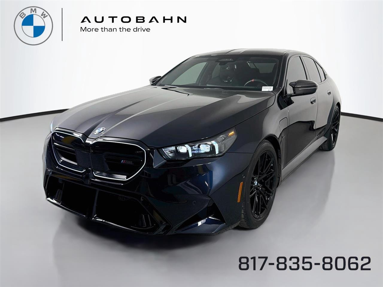 Carbon Black Metallic 2026 BMW M5 Sedan All-Wheel Drive Automatic