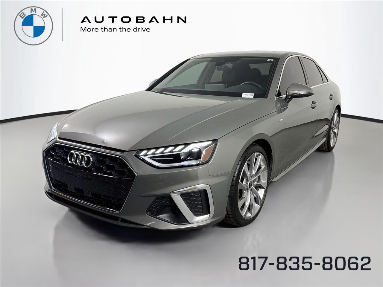 Chronos Gray Metallic 2023 Audi A4 Sedan All-Wheel Drive Automatic