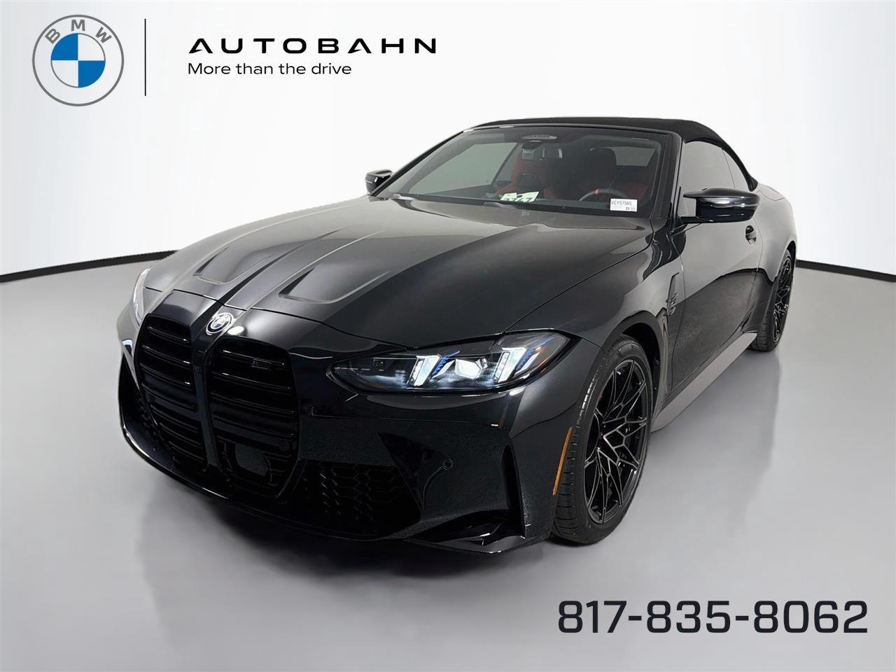 Black Sapphire Metallic 2027 BMW M4 Convertible All-Wheel Drive Automatic