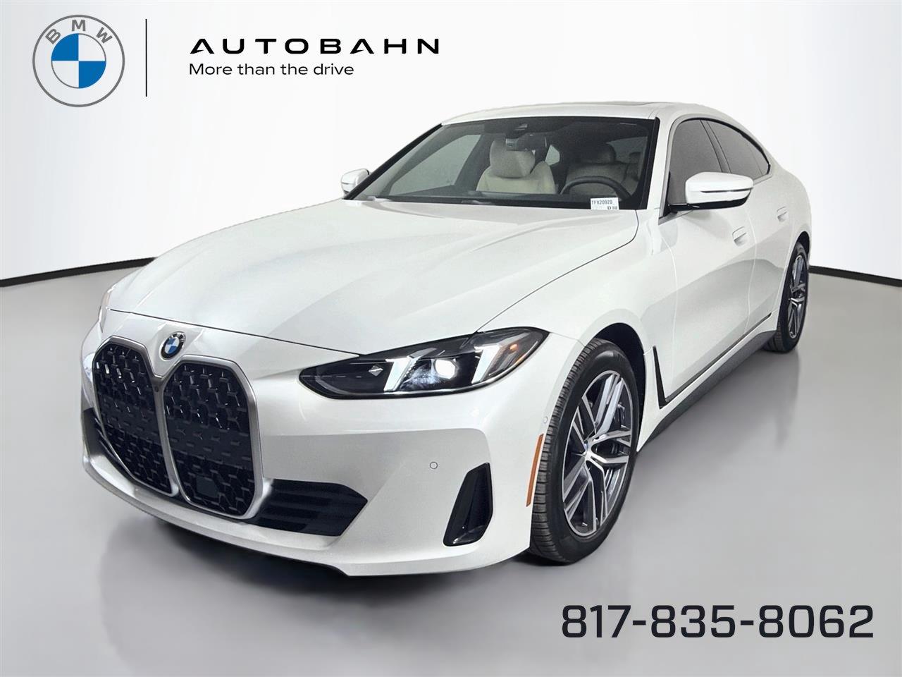 Mineral White Metallic 2026 BMW 4 Series Sedan All-Wheel Drive