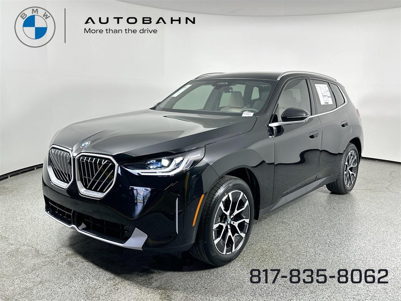 Black Sapphire Metallic 2026 BMW X3 SUV / Crossover All-Wheel Drive Automatic