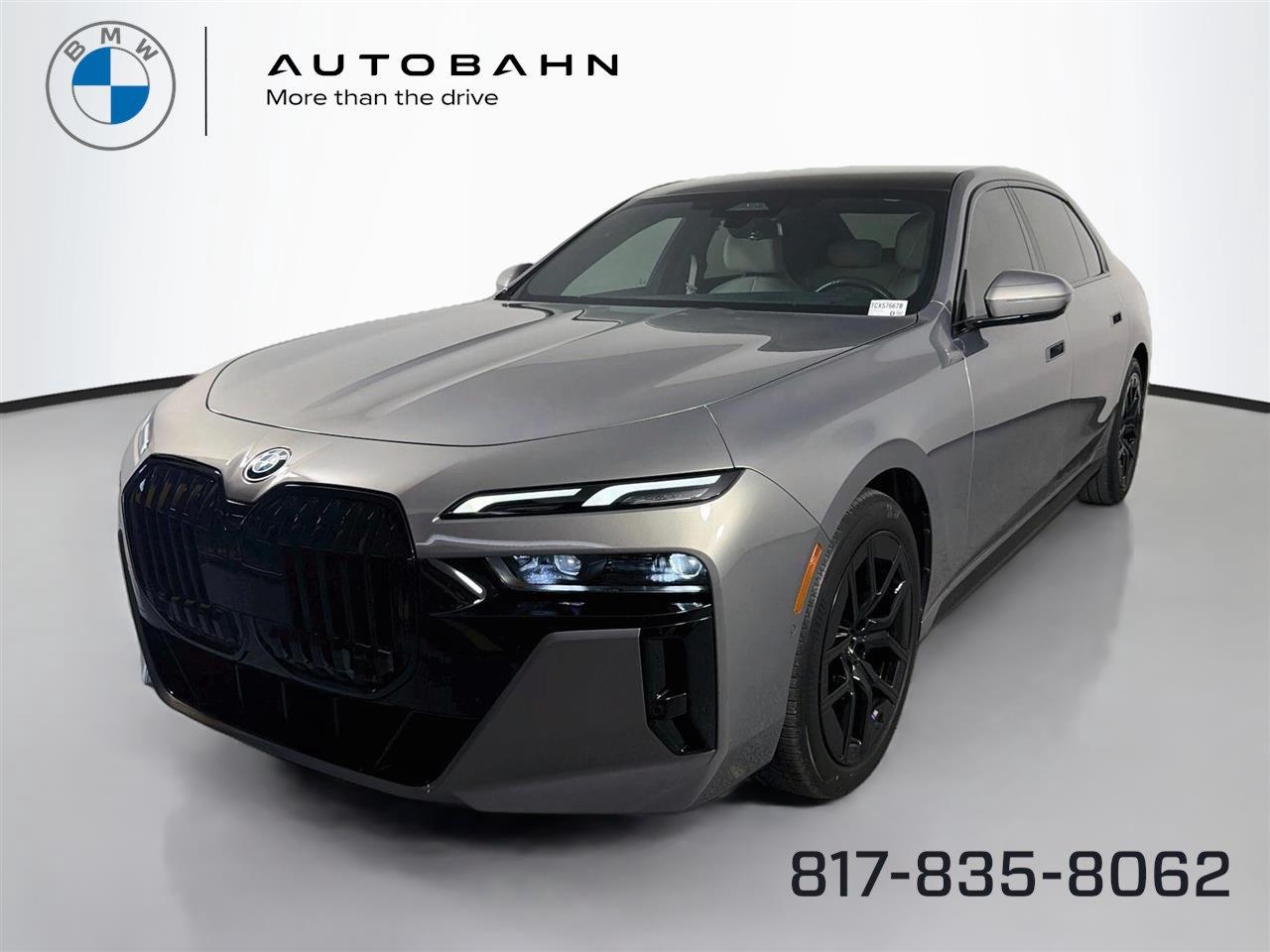 Gray (Oxide Grey Metallic) 2024 BMW 7 Series Sedan All-Wheel Drive Automatic