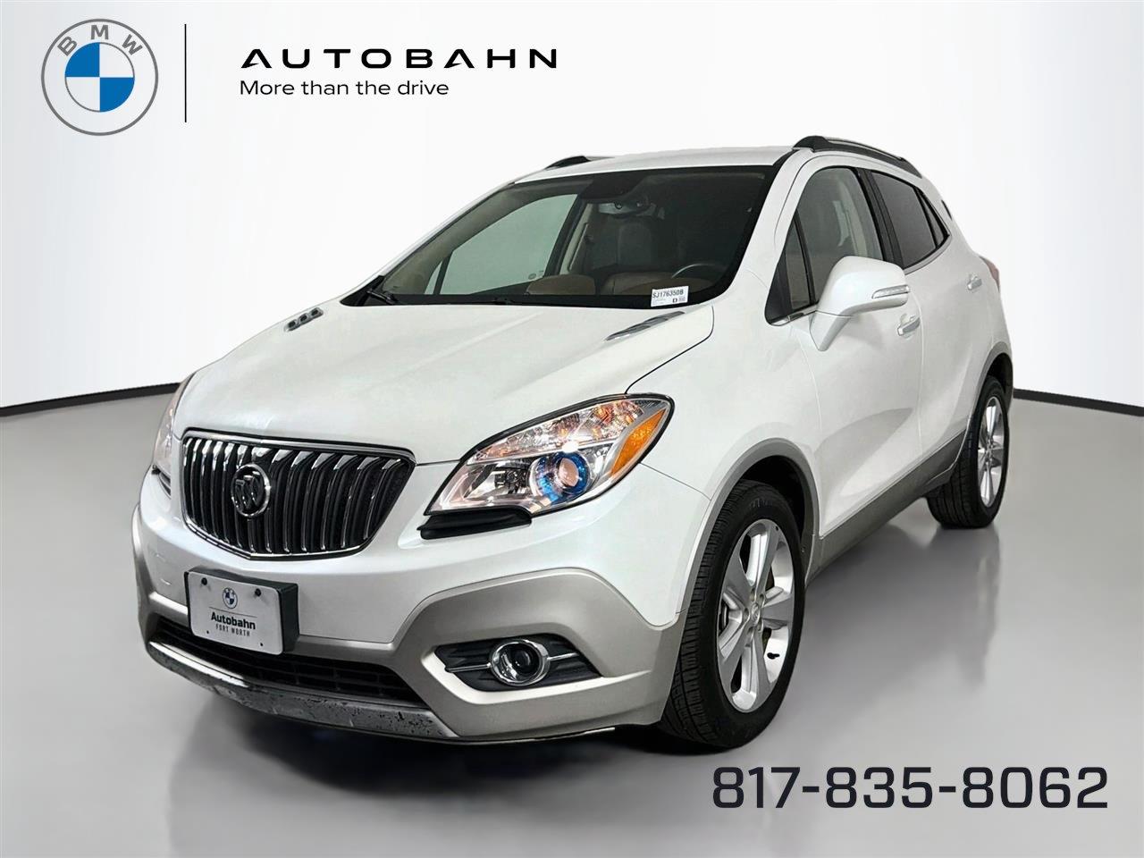 White Pearl Tricoat 2016 Buick Encore SUV / Crossover Front-Wheel Drive 6-Speed Automatic Overdrive