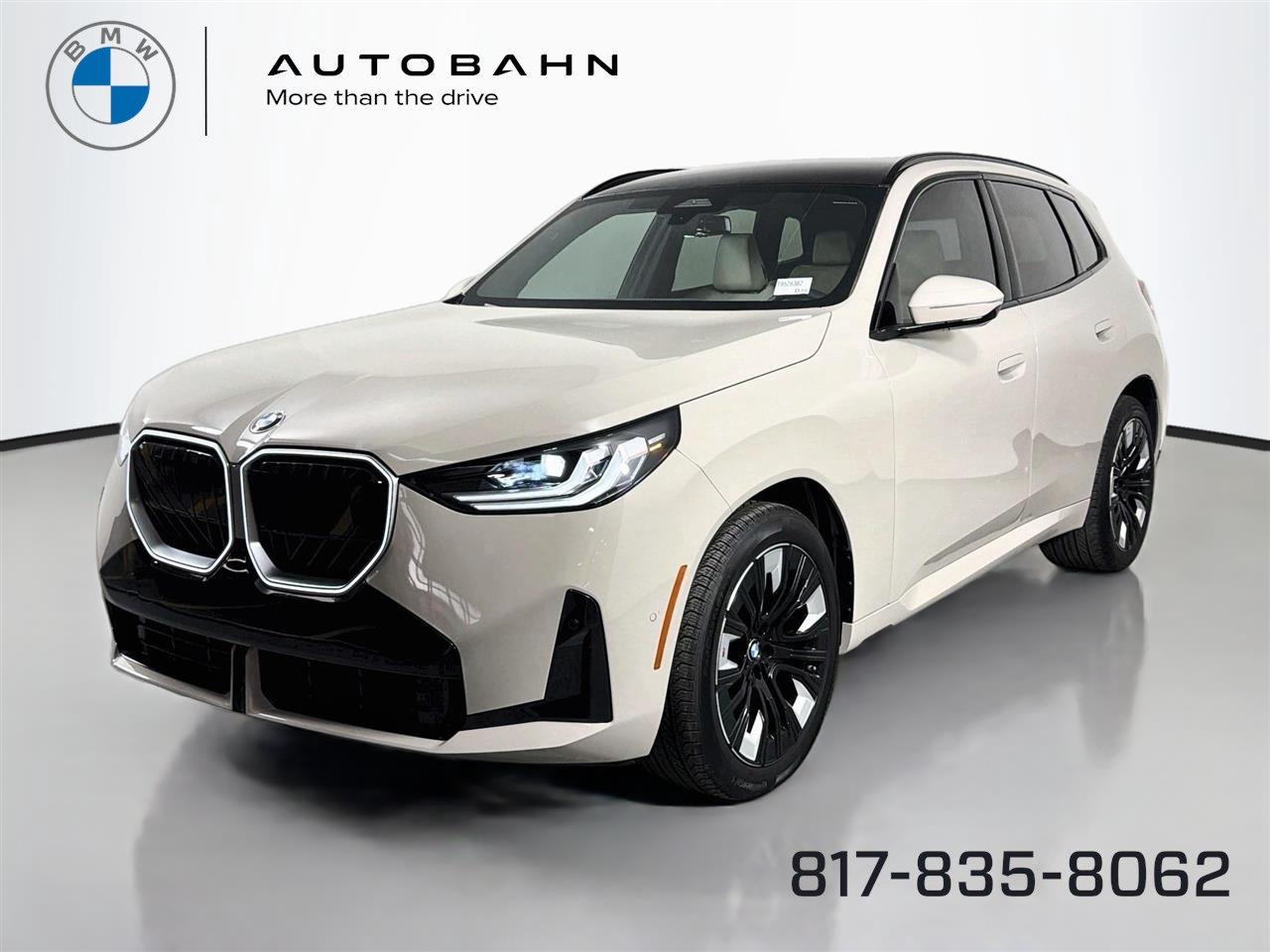 Gray (Dune Grey Metallic) 2026 BMW X3 SUV / Crossover All-Wheel Drive Automatic