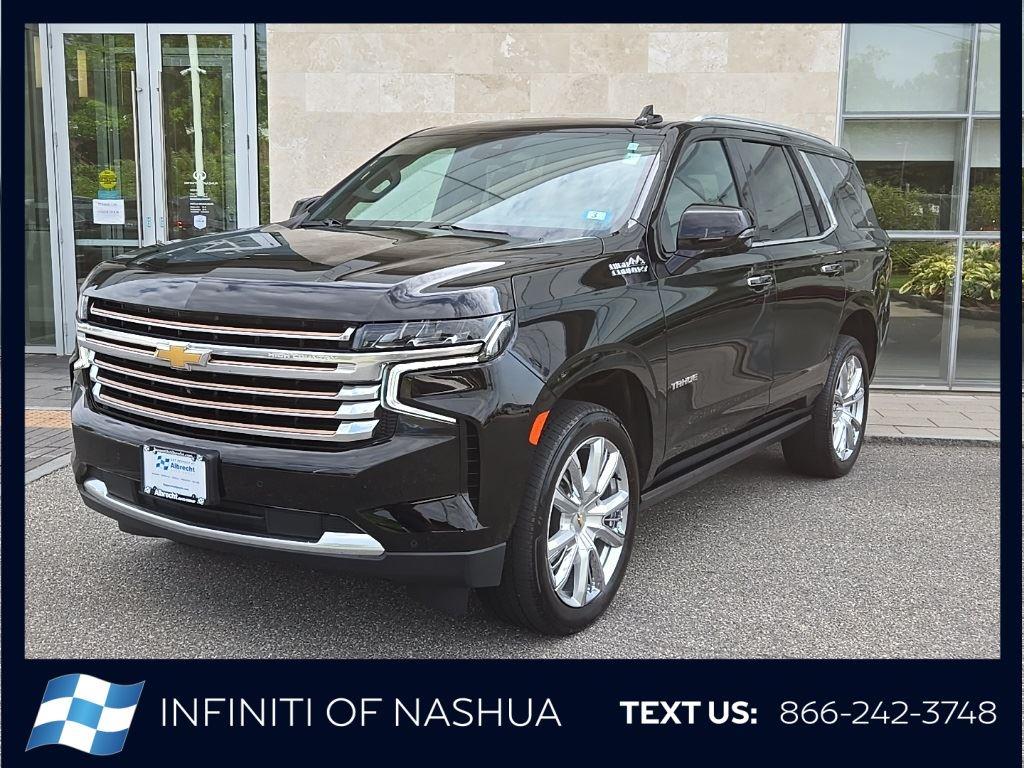 Black 2023 Chevrolet Tahoe High Country 4WD SUV / Crossover Four-Wheel Drive Automatic