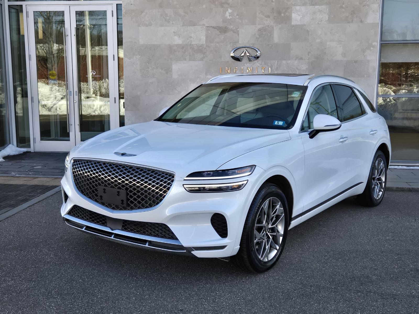 Uyuni White 2024 Genesis GV70 2.5T AWD SUV / Crossover All-Wheel Drive Automatic