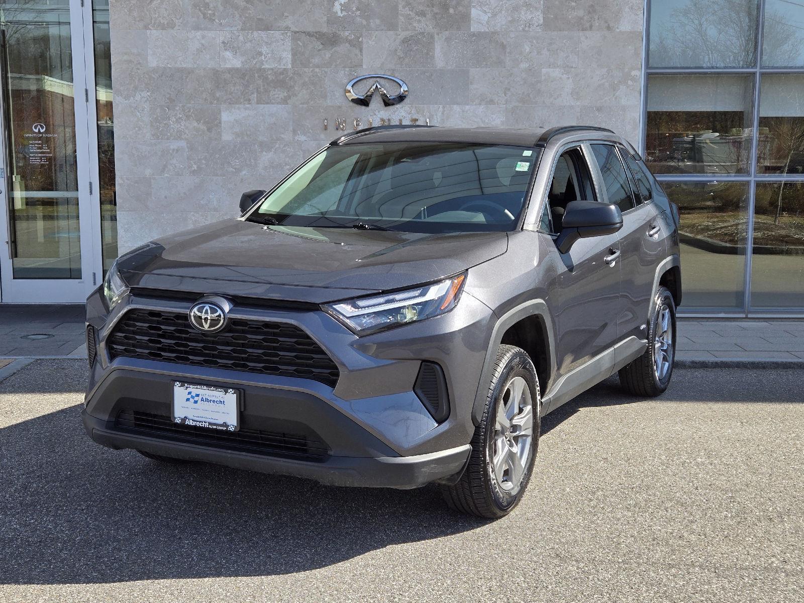 Magnetic Gray Metallic 2025 Toyota RAV4 Hybrid LE AWD SUV / Crossover All-Wheel Drive Continuously Variable Transmission