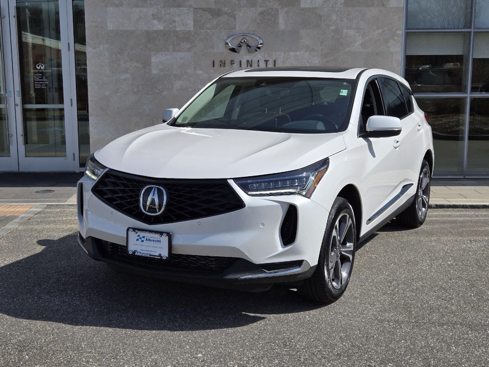 Platinum White Pearl 2025 Acura RDX SH-AWD with Technology Package SUV / Crossover All-Wheel Drive Automatic