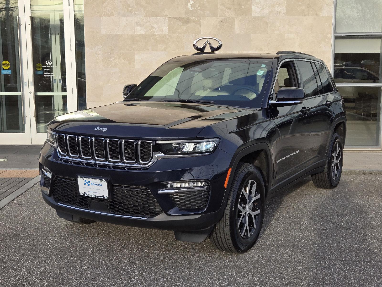 Midnight Sky 2024 Jeep Grand Cherokee Limited 4WD SUV / Crossover Four-Wheel Drive 8-Speed Automatic