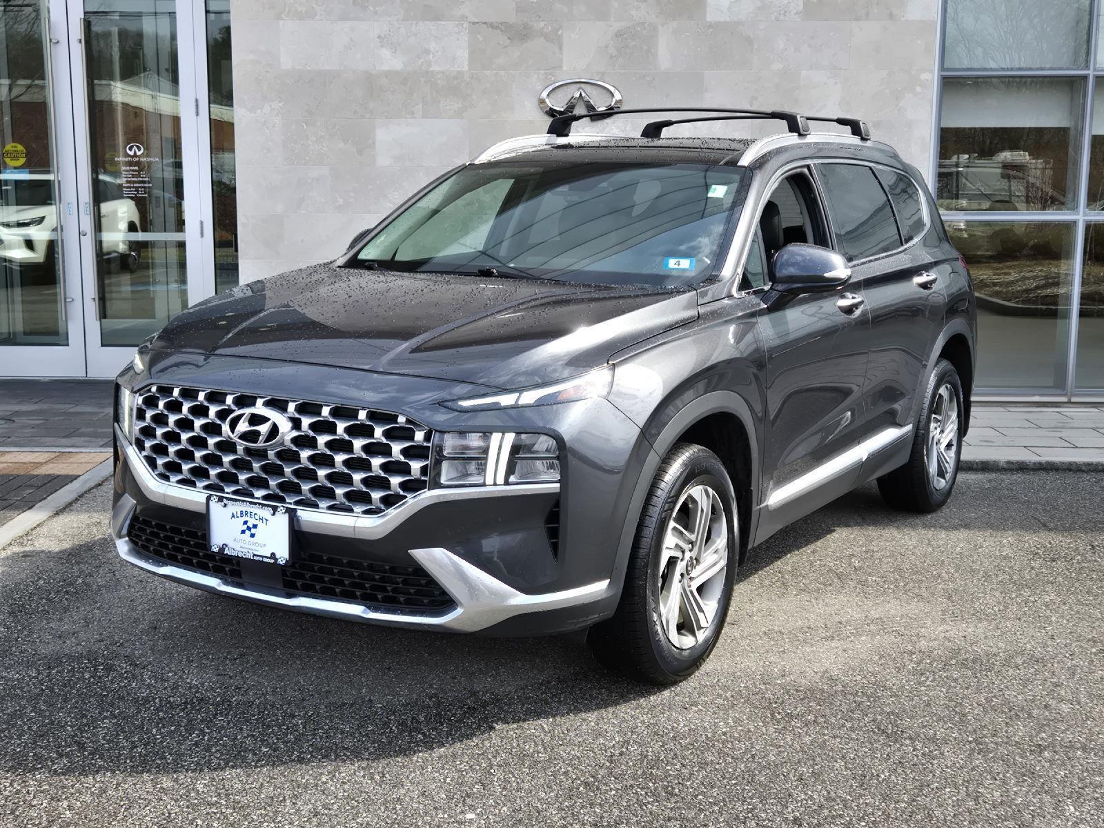 Portofino Gray 2022 Hyundai Santa Fe SEL AWD SUV / Crossover All-Wheel Drive Automatic